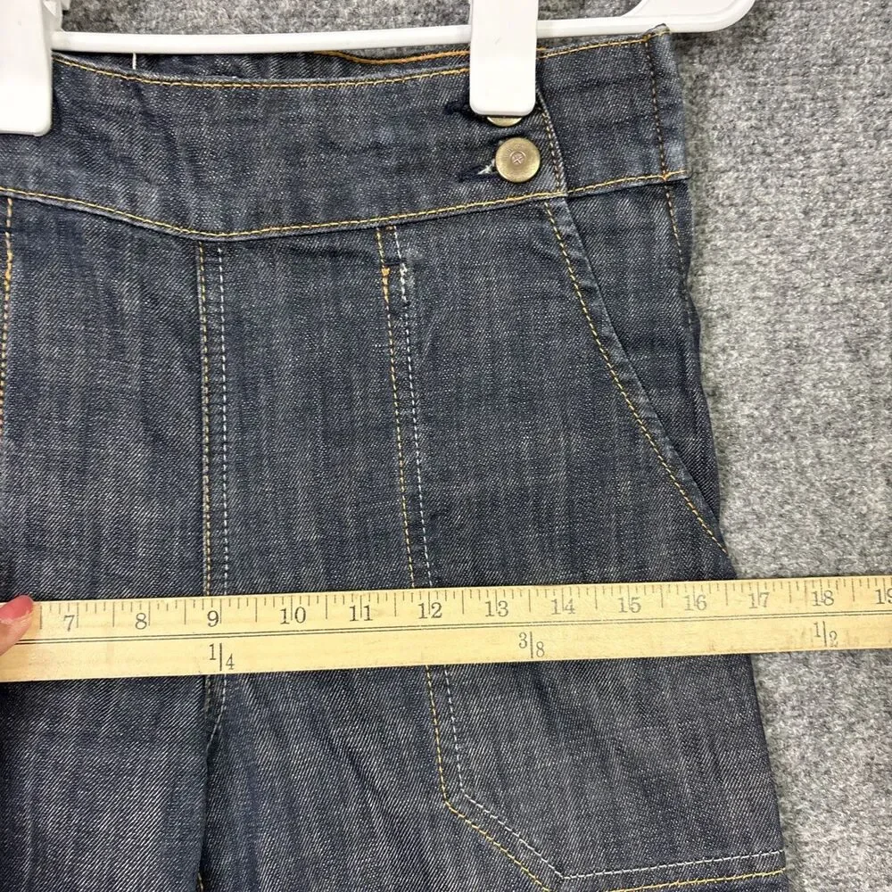 Hudson Jeans Womens Size 26 Wide Leg Utility Pockets Trousers - Picture 6 of 13